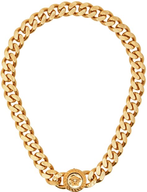 Versace: Gold Medusa Tribute Choker 